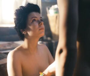 Russian Sex video with Anna Starshenbaum naked | Film "Сhildren under sixteen..."