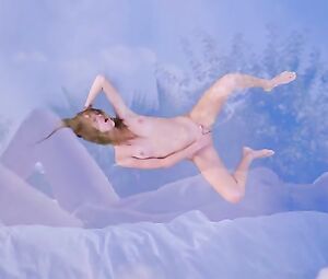 Sexy model Aliya Galyautdinova naked - SPACE IN SPACE (2016)