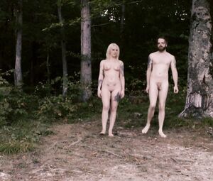 Full Frontal scene of Lucretia Lynn nude - Harvest Lake (2016)