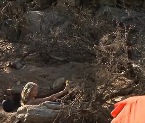 Celebrity nude scene | Nina Hoss naked - Die Weisse Massai (2005)