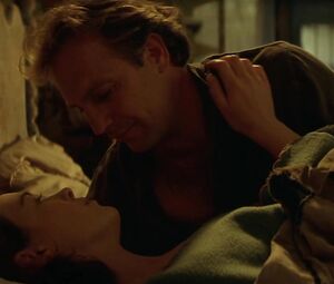 Sex video Olivia Williams nude - The Postman (1997)