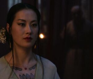 Olivia Cheng naked, Leifennie Ang naked โ Marco Polo s01e06 (2014)