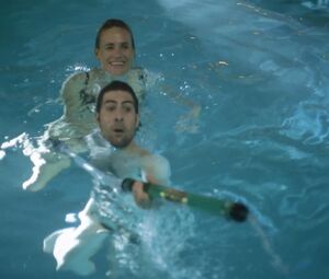 Judith Godreche & Taylor Schilling nude - The Overnight (2015)