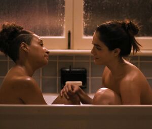 Nude Jacqueline Toboni, Arienne Mandi - The L Word Generation Q s01e04 (2019)