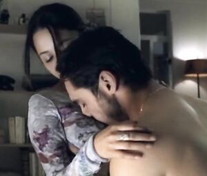 Boy undresses Dolores Paradis and scores cunt in sex moment from Capadocia (2008)