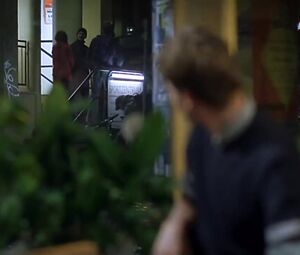 Chick doesn't know boyfriend watches her getting it on with older instructor