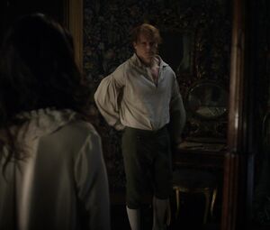 Hannah James Nude - Outlander s03e04 (2017)